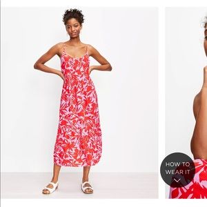 Loft midi dress